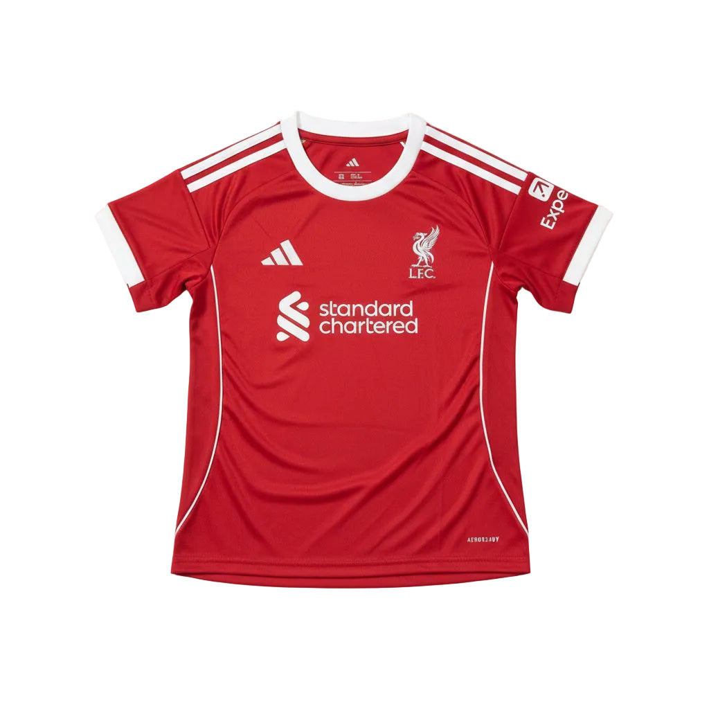 Liverpool Home Soccer Jersey Shirt 2025/2026